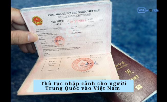 Thủ tục nhập cảnh cho người Trung Quốc vào Việt Nam 