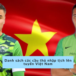 Danh sách các cầu thủ nhập tịch lên tuyển Việt Nam