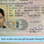 Dịch vụ làm visa trọn gói tại quận Hoàng Mai