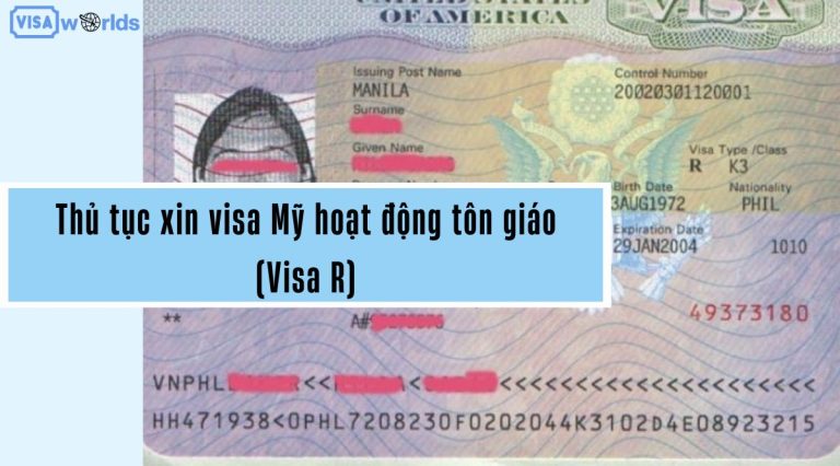 Visa R Series Thủ tục xin visa Mỹ hoạt động tôn giáo (Visa R)