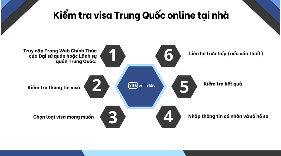 Kiểm tra visa Trung Quốc online tại nhà