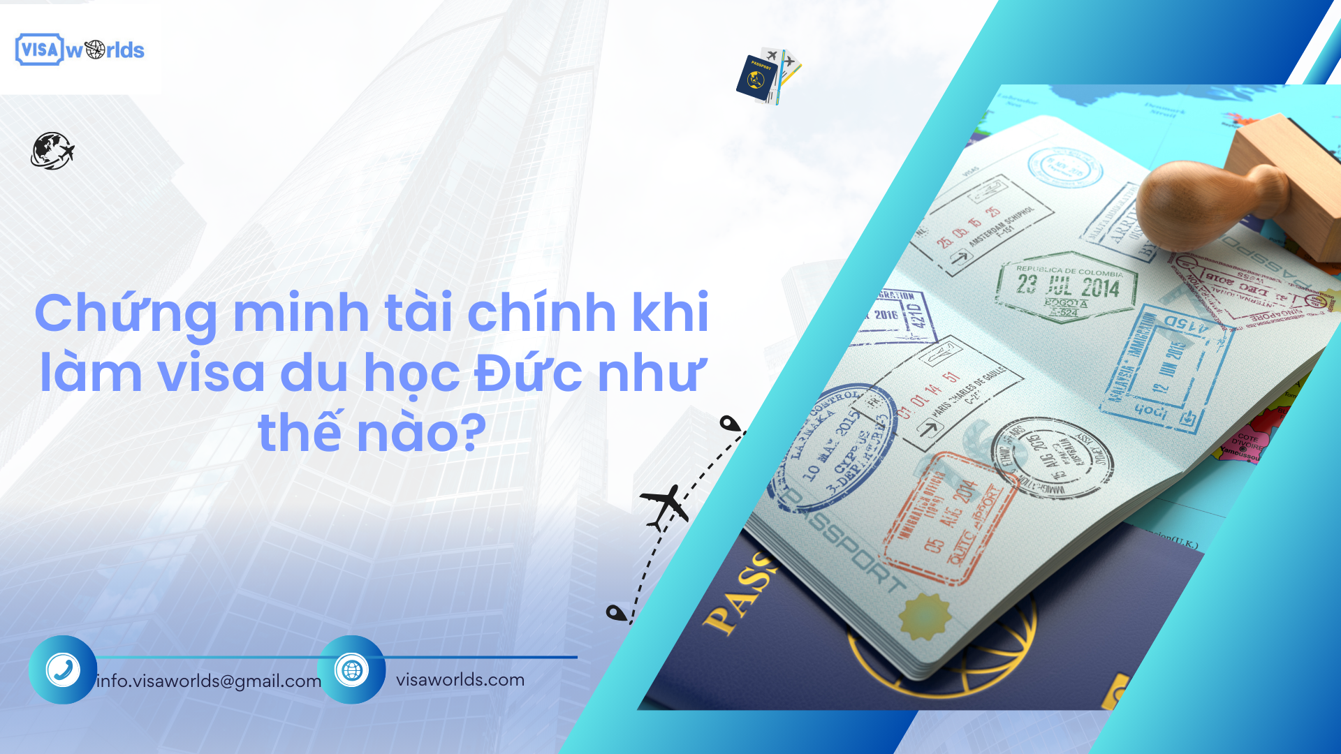 Chứng minh tài chính khi làm visa du học Đức như thế nào?