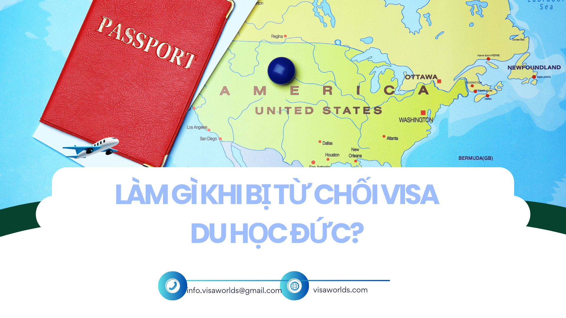 Làm gì khi bị từ chối visa du học Đức