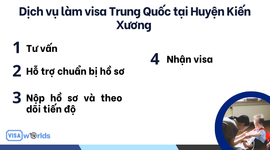 Dịch vụ làm visa Trung Quốc tại Huyện Kiến Xương