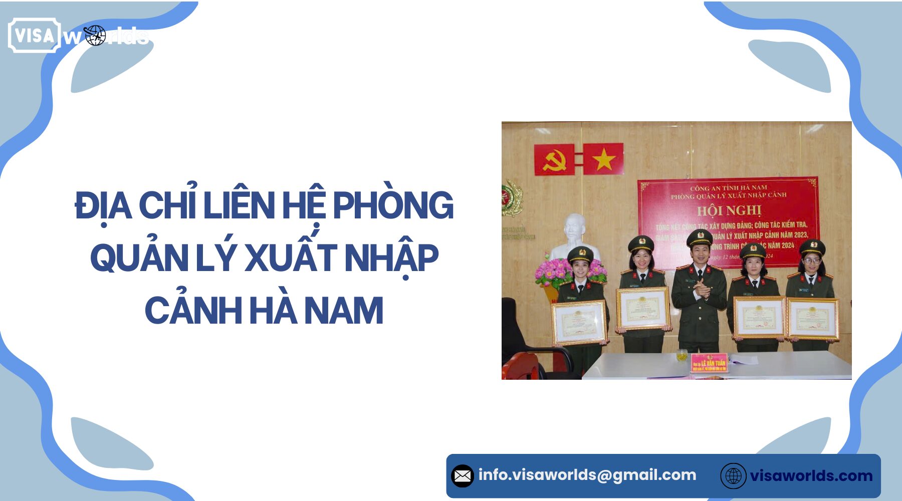 Địa chỉ liên hệ phòng quản lý xuất nhập cảnh Hà Nam