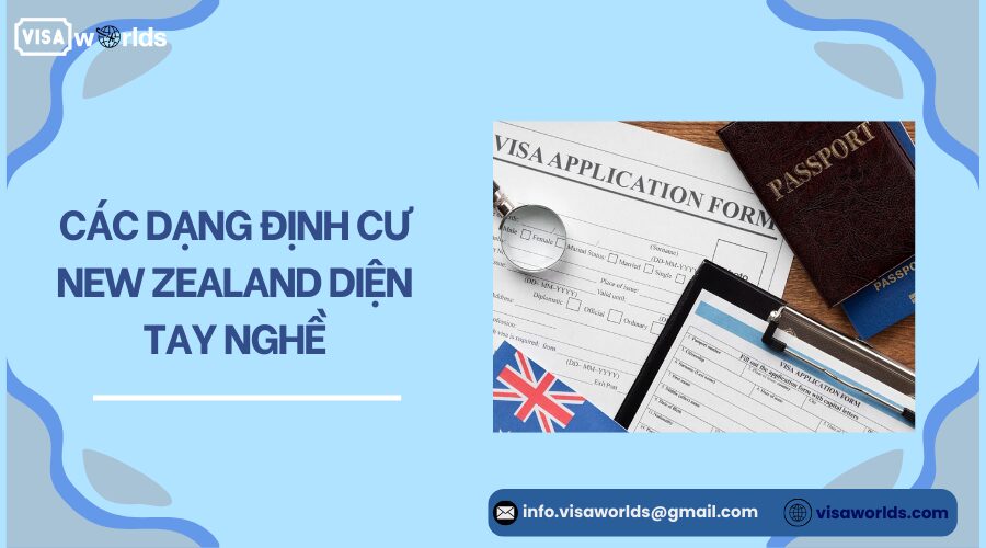 Các dạng định cư New Zealand diện tay nghề