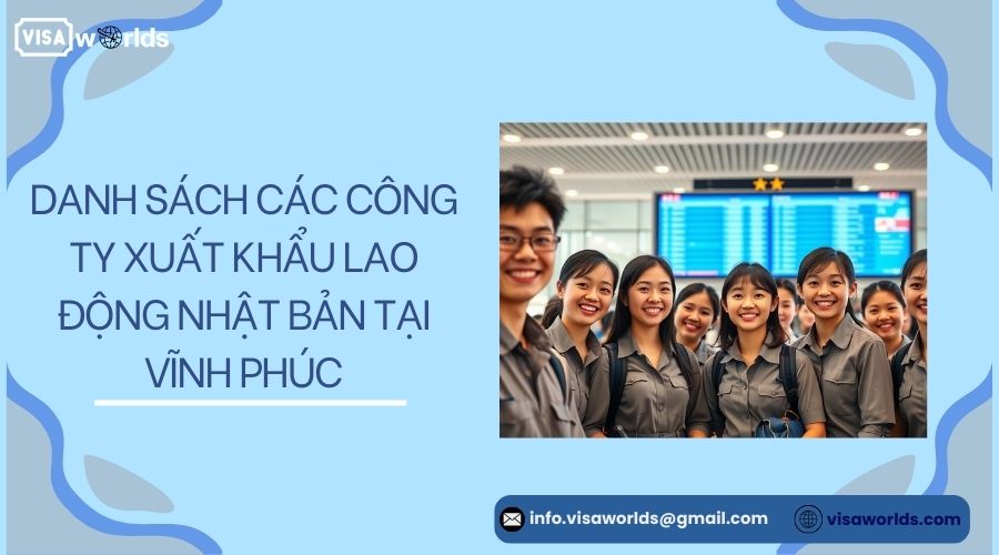 Danh sách các công ty xuất khẩu lao động Nhật Bản tại Vĩnh Phúc