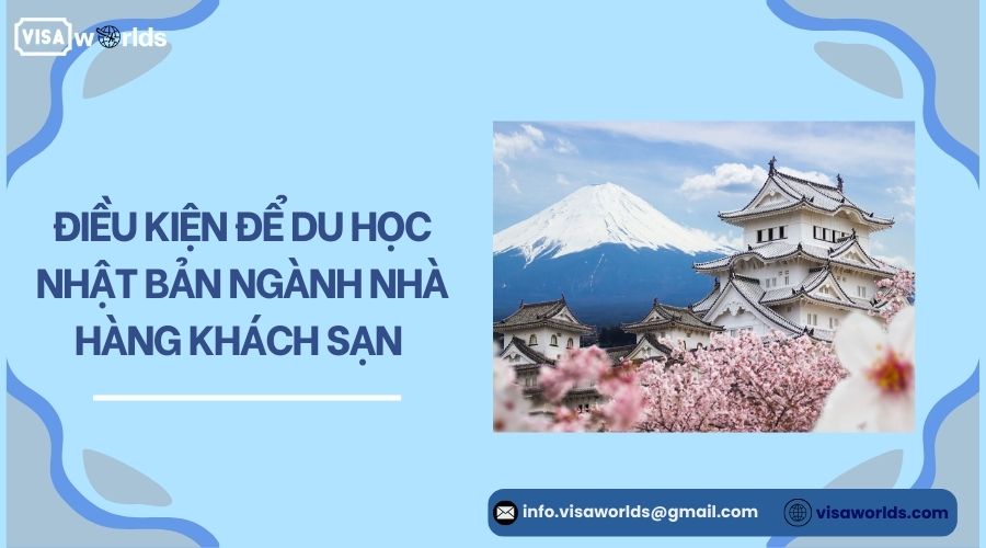 Điều kiện để du học Nhật Bản ngành nhà hàng khách sạn