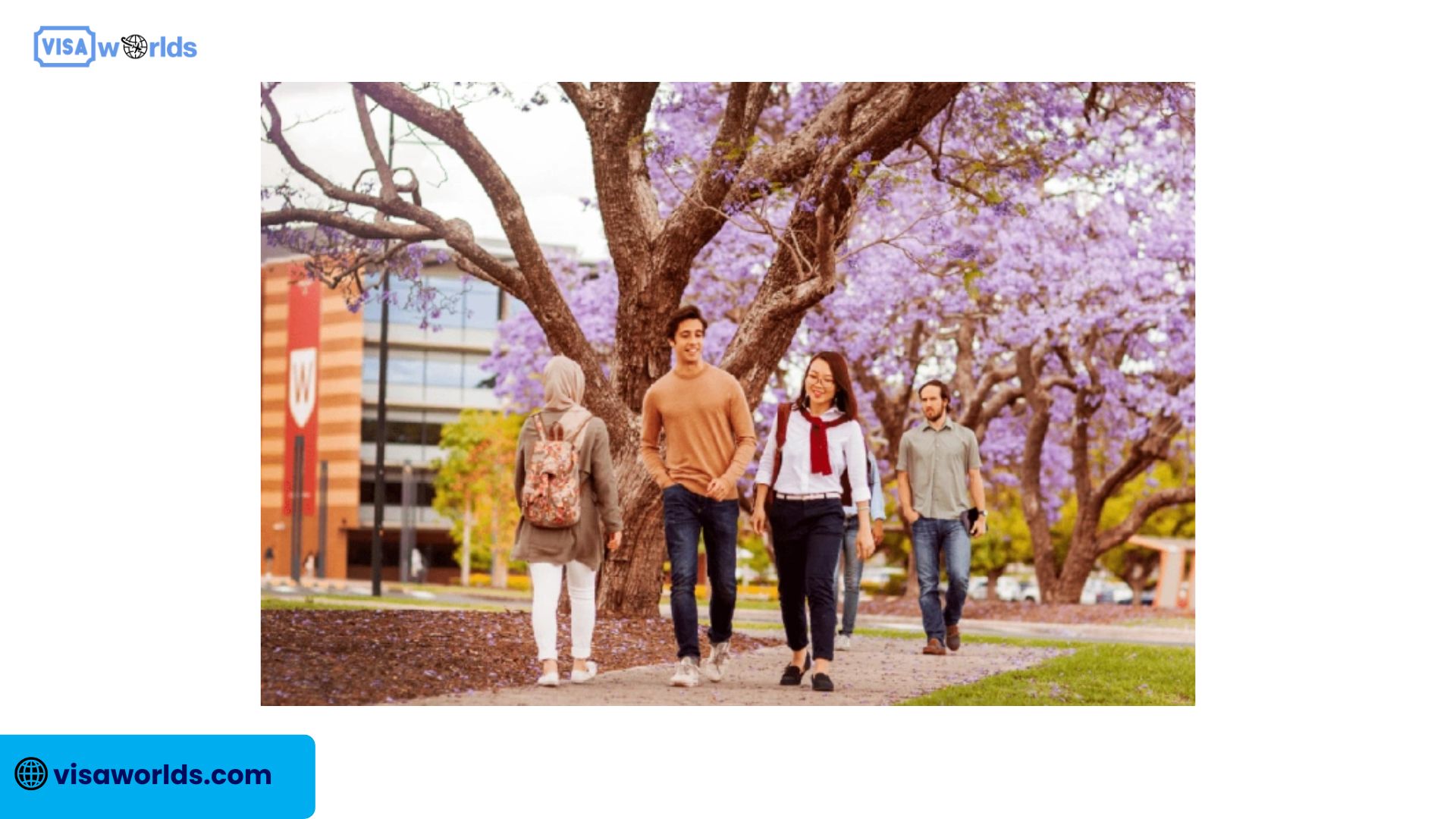 Sinh viên trong khuôn viên Đại học Western Sydney. Ảnh Western Sydney University