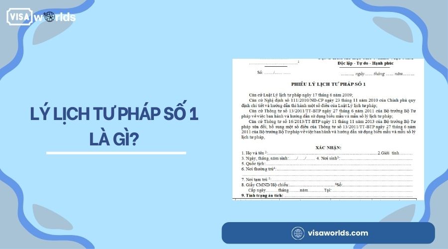 Lý lịch tư pháp số 1 là gì?