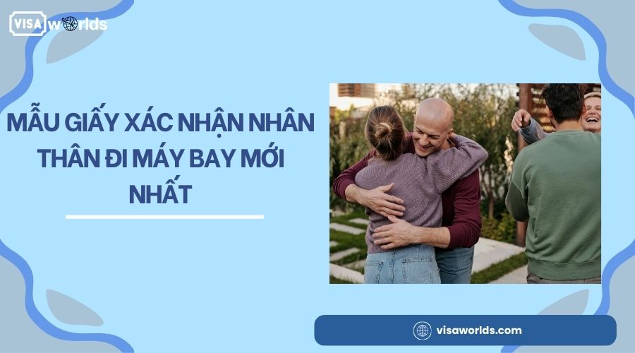 Mẫu giấy xác nhận nhân thân đi máy bay mới nhất